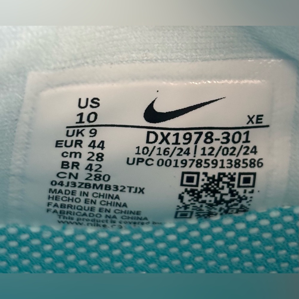 Nike ZoomX 🔥 Ultrafly Trail Blue Green Yellow DX1978-301 Men's Sz 10 Shoes NEW - Picture 9 of 9